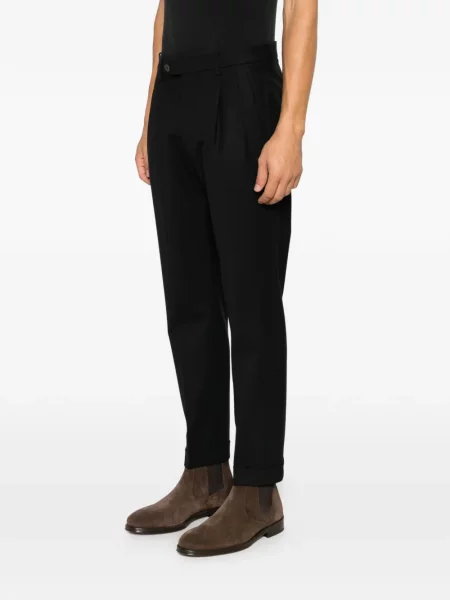 Pantaloni Gta de lână negru