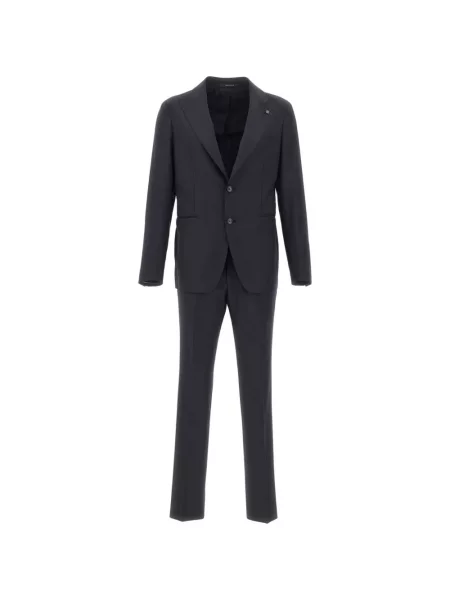 Costum Tagliatore cu rever albastru