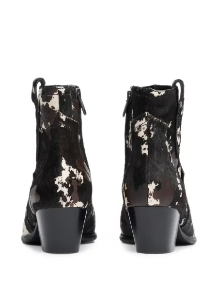 Botine Ash evazate negru