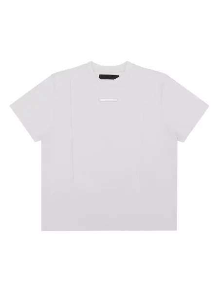Tricou Heliot Emil cu decolteu rotund alb