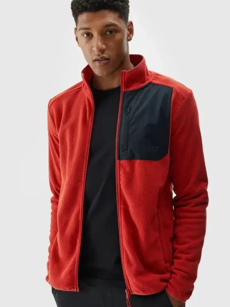 Geacă 4f cu glugă negru