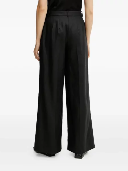 Pantaloni Luisa Spagnoli plisate negru