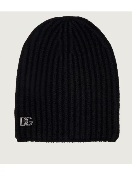 Dolce & Gabbana De lână căciulă negru