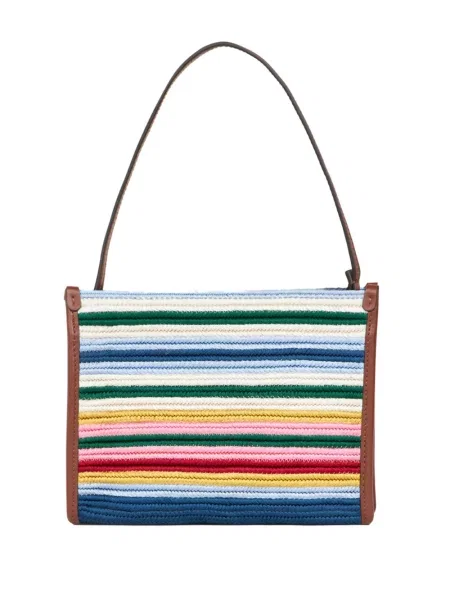 Kopertówka Etro w paski niebieska