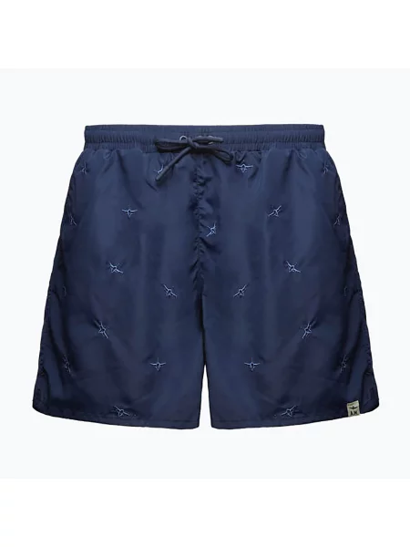 Pantaloni scurți de baie pentru bărbați Aeronautica Militare navy blue albastru