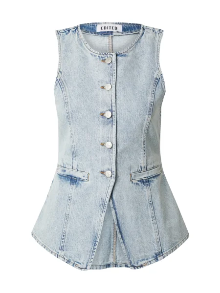 EDITED Vestă Lyla deschis albastru