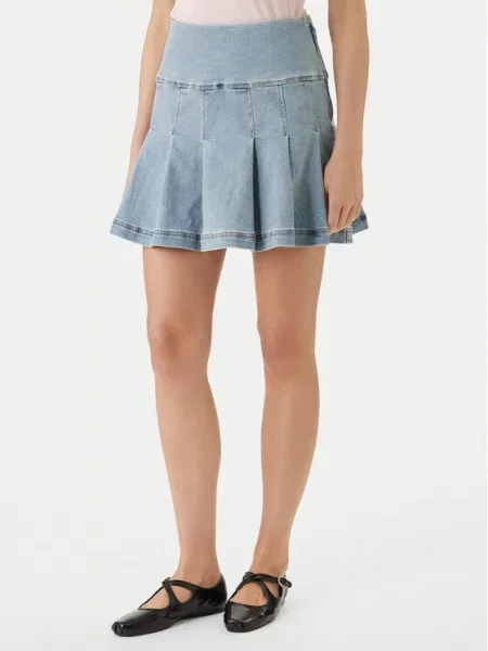 Morgan Джинсова спідниця Голубий