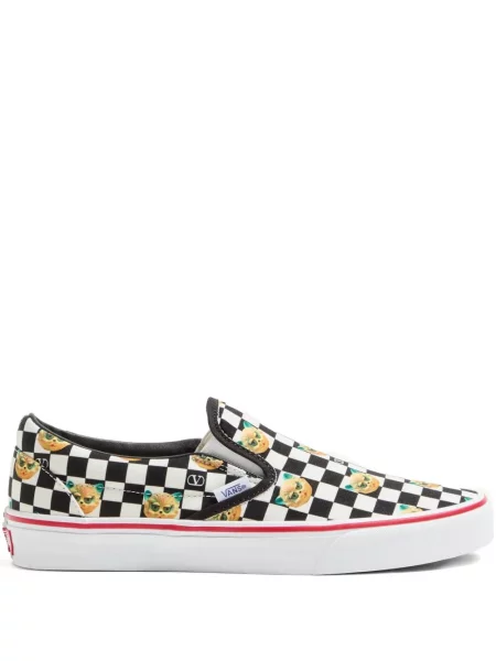 Chiloți Valentino Garavani cu imagine slip-on negru