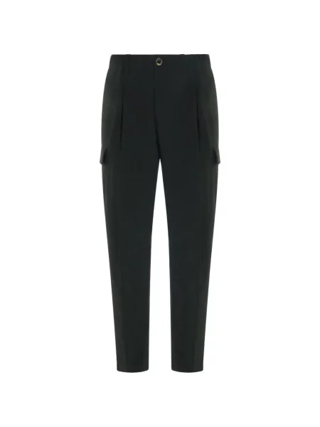 Pantaloni cargo Herno conici negru