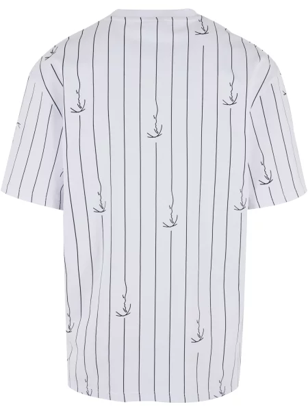 Karl Kani Tricou roșu / negru alb