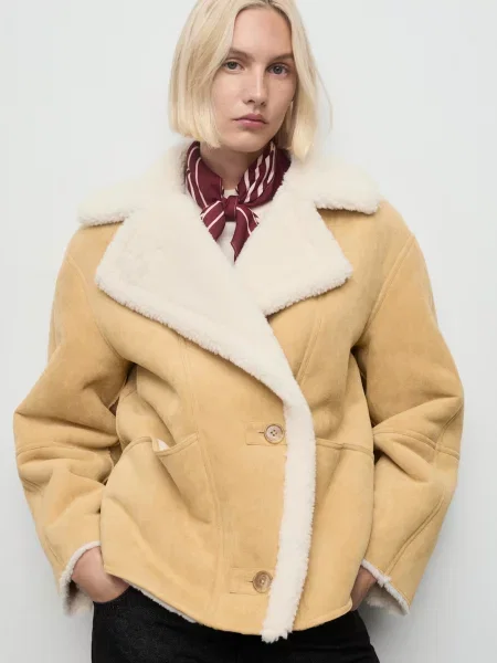 Дублянка MANGO коричневий