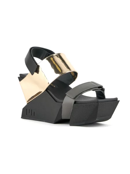 United Nude sandały na platformie Brutt Sandal czarne