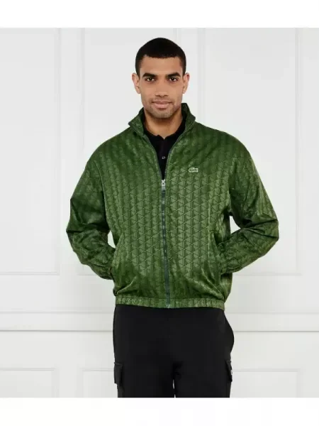 Lacoste Geacă | Relaxed fit verde