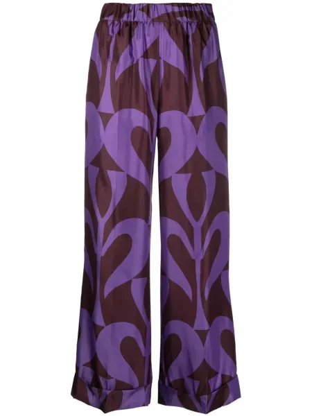Grafic pantaloni P.a.r.o.s.h. cu imagine maro