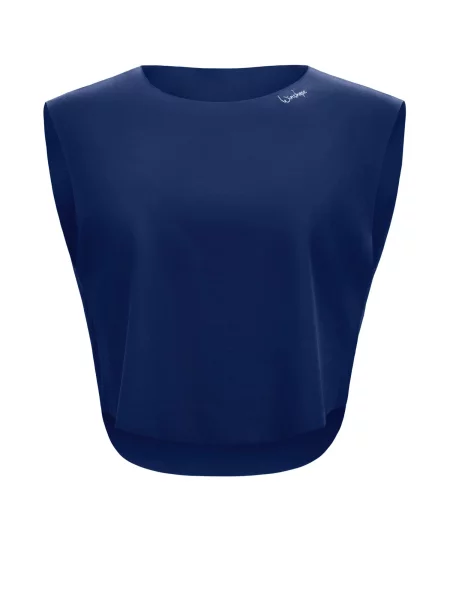 Winshape Sport top închis albastru