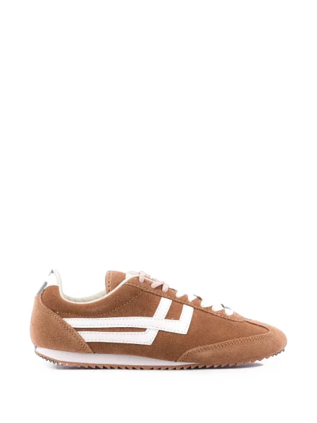Sneakerși Pro-keds cu șireturi din dantelă maro