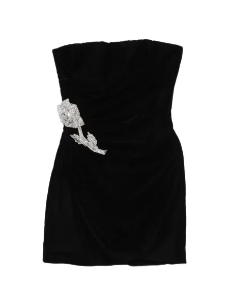 Rochie mini Adamaris fără bretele negru