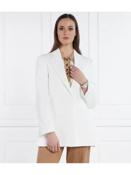 Calvin Klein Sacou TWILL TAILORED alb