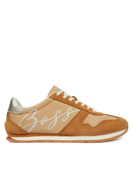 BOSS Sneakersy Levon brązowy