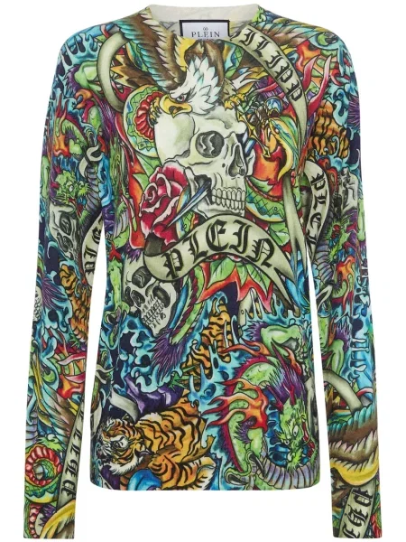 Pulover Philipp Plein verde