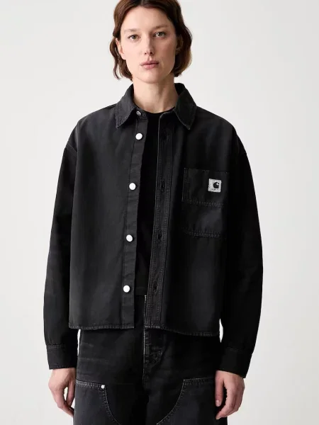 Carhartt WIP W Georgia μεταβατικό μπουφάν γυναικείο μαύρο