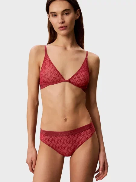 Бюстгальтер Calvin Klein с принтом без подкладки
