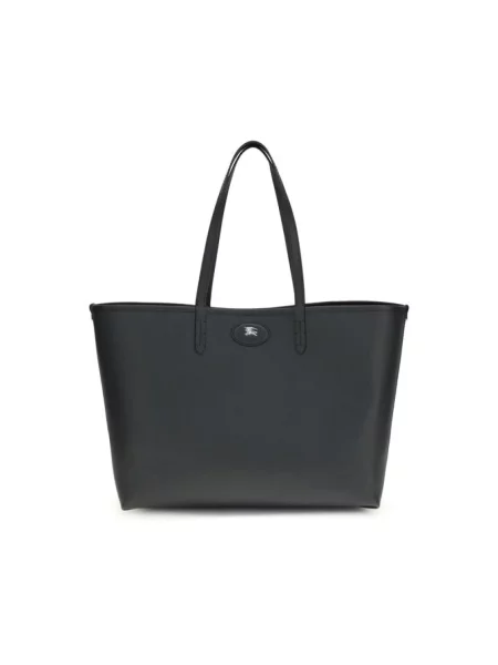 Torebka skórzana Burberry dwustronna czarna