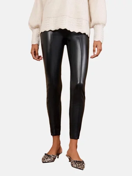 Love & roses Pantaloni negru
