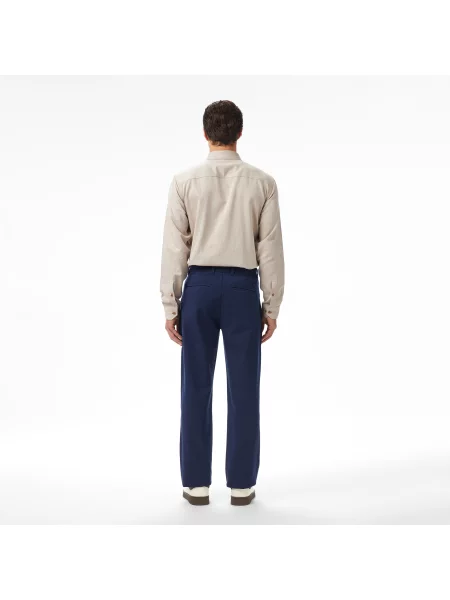 Lacoste Spodnie Regular Fit granatowe