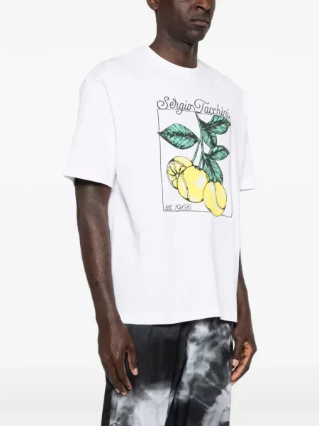 Тениска Sergio Tacchini с принт бяло