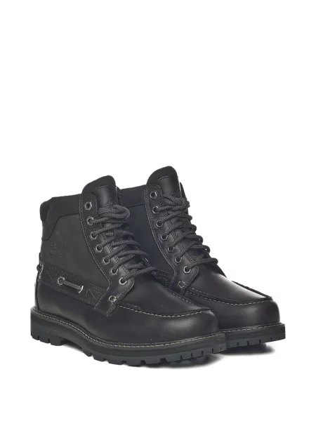 Cizme scurte Timberland din piele negru