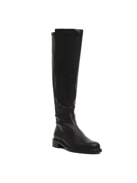 Kozaki Stuart Weitzman skórzane czarne