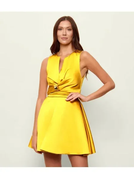 Rochie Elisabetta Franchi galben