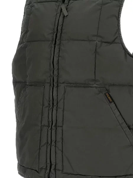 Matlasat vestă Filson verde