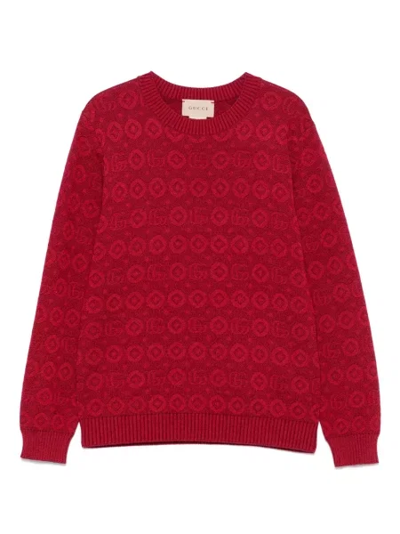 Sweter dziecięcy Gucci czerwony