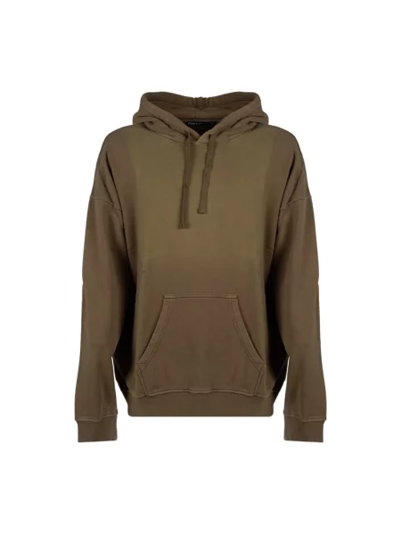Bluza z kapturem Diesel z kapturem brązowa