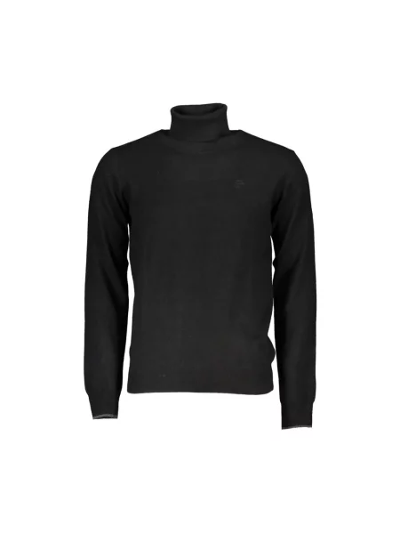 Sweter z golfem North Sails z kaszmiru z wysokim kołnierzem czarny