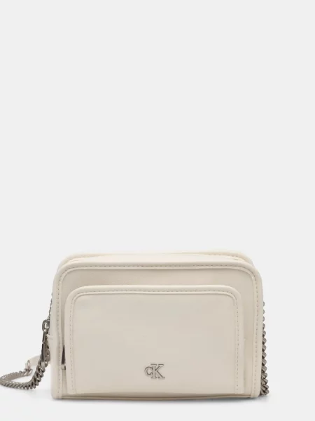Чанта Calvin Klein Jeans бежово