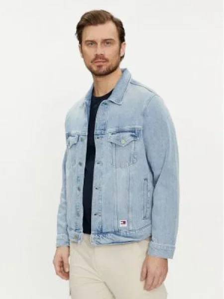 Дънково яке Tommy Jeans синьо