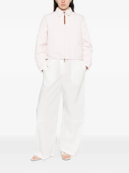 Gulerat geacă Moncler roz