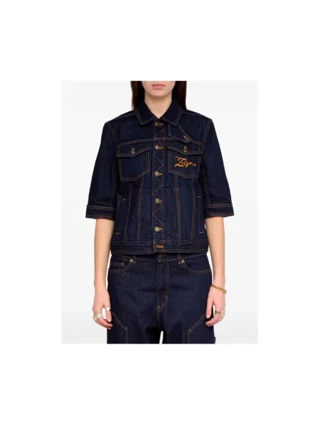 Kurtka jeansowa Zadig & Voltaire niebieska