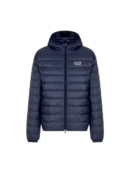 Kurtka Emporio Armani Train Core Id Down Light Jacket Hoodie armani blue niebieska