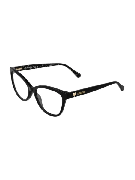 Okulary przeciwsłoneczne Love Moschino biznesowe czarne