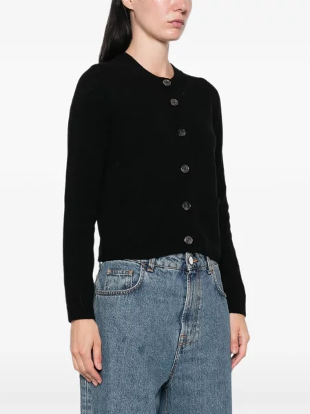 Cardigan Arovescio tricotate negru