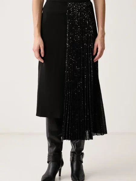 Karl Lagerfeld fustă negru