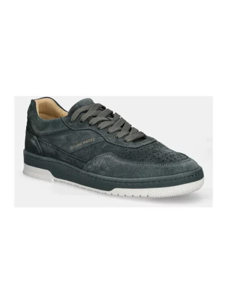 Sneakersy Filling Pieces zamszowe zielone