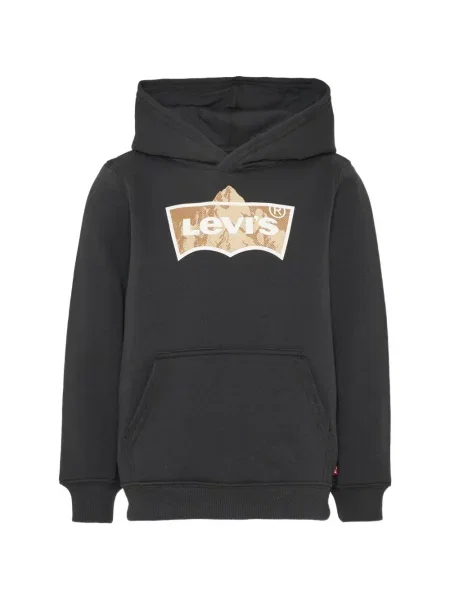 Bluza z kapturem dziecięca Levi's czarna
