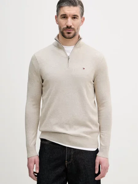 Tommy Hilfiger sweter beżowy