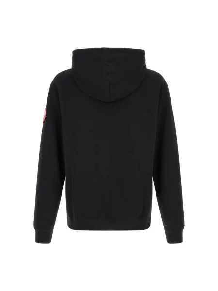 Bluza z kapturem Canada Goose czarna