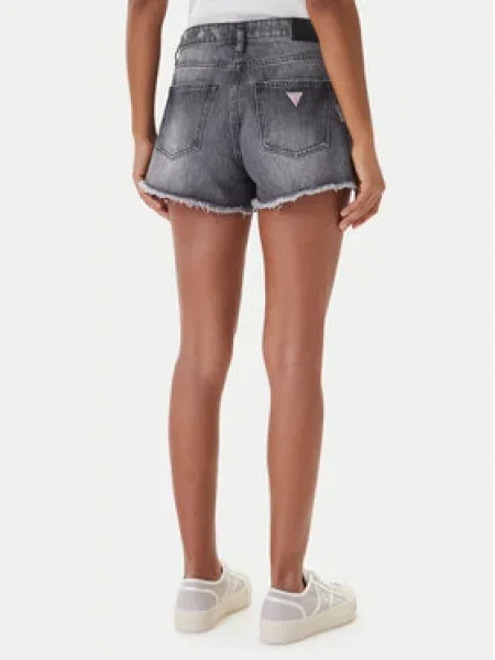 Guess Jeans Jeans kratke hlače siva
